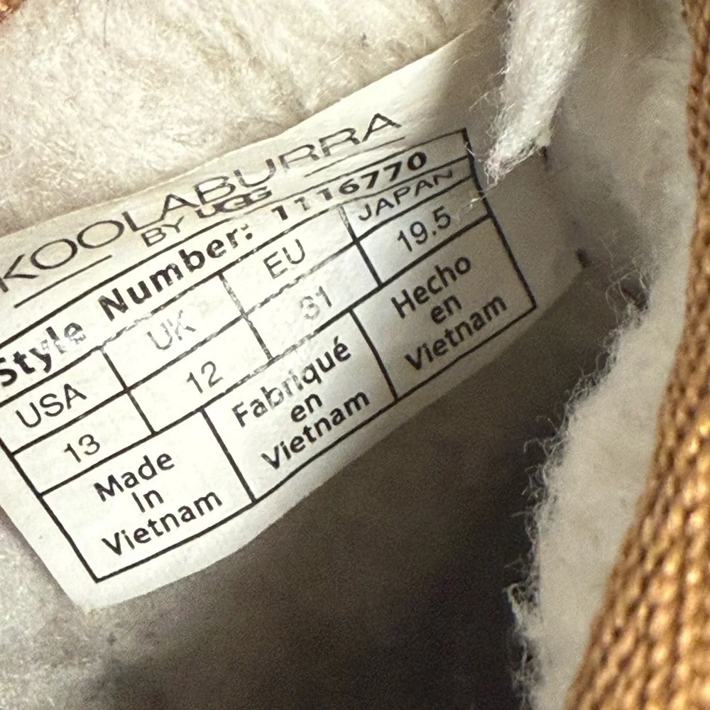 Koolaburra Tan Boots with Plush Lining